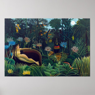 Henri Rousseau - De droom/Le Reve Poster