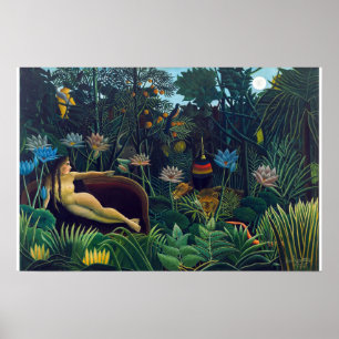 Henri Rousseau - De Droom / Le Reve Poster
