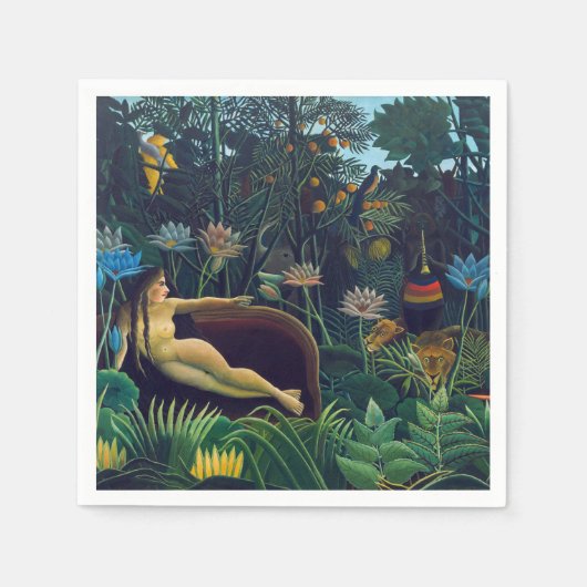 Henri Rousseau - De droom/Le Reve Servet (Voorkant)