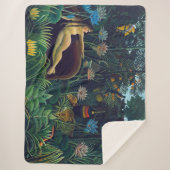 Henri Rousseau - De droom/Le Reve Sherpa Deken (Voorkant)