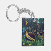 Henri Rousseau - De droom/Le Reve Sleutelhanger (Voorkant Links)