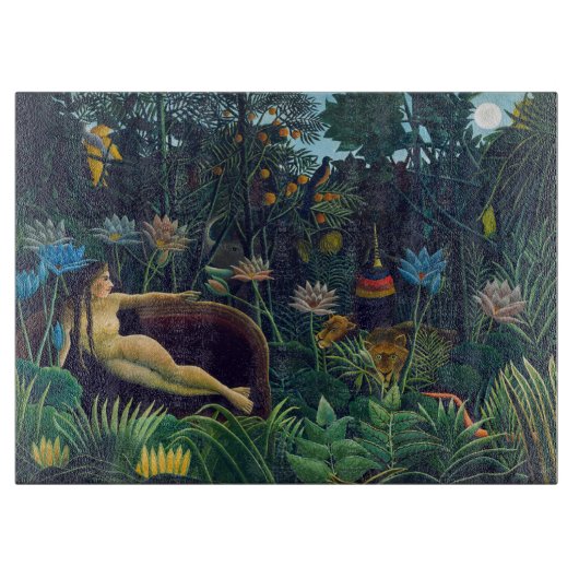 Henri Rousseau - De droom/Le Reve Snijplank (Voorkant)