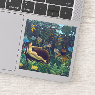 Henri Rousseau - De droom/Le Reve Sticker