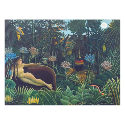 Henri Rousseau - De droom/Le Reve Tafelkleed (Voorkant (Horizontaal))