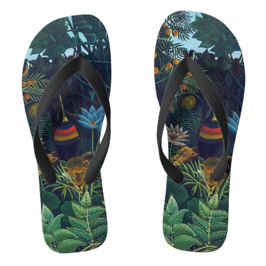 Henri Rousseau - De Droom / Le Reve Teenslippers (Voetbed)
