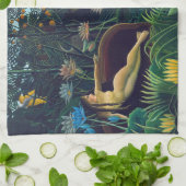 Henri Rousseau - De droom/Le Reve Theedoek (Gevouwen)