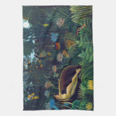 Henri Rousseau - De droom/Le Reve Theedoek (Verticaal)