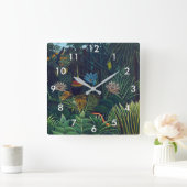 Henri Rousseau - De droom/Le Reve Vierkante Klok (Huis)