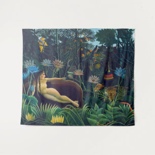 Henri Rousseau - De droom/Le Reve Wandkleed