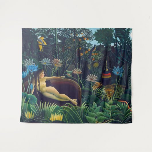 Henri Rousseau - De droom/Le Reve Wandkleed (Voorkant (horizontaal))
