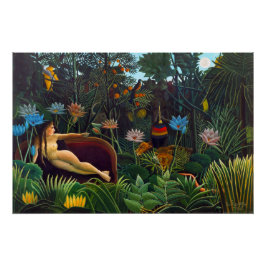 Henri Rousseau De droom van 1910 (Le Rêve) CC1146 Perfect Poster