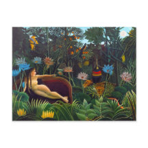 Henri Rousseau De droom van 1910 (Le Rêve) Naïvist