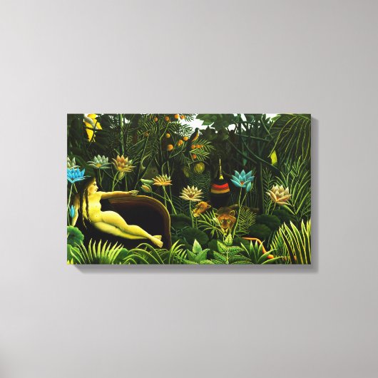 Henri Rousseau de droomlijsting print (Voorkant)