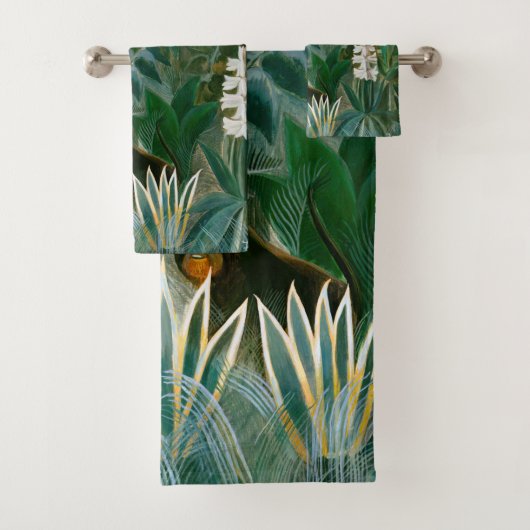 Henri Rousseau - De Equatoriale Jungle Bad Handdoek (Insitu)