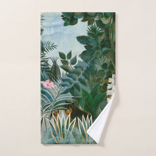 Henri Rousseau - De Equatoriale Jungle Bad Handdoek (Handdoek)