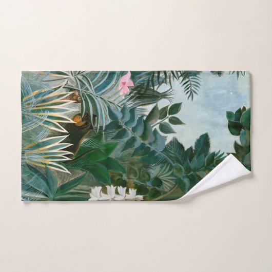 Henri Rousseau - De Equatoriale Jungle Bad Handdoek (Handdoek)