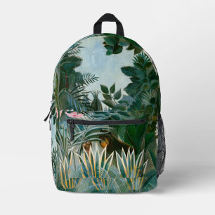Henri Rousseau - De Equatoriale Jungle Bedrukte Rugzak