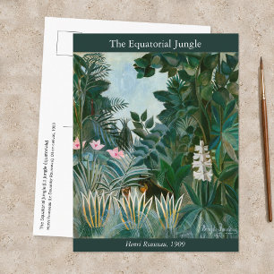Henri Rousseau - De Equatoriale Jungle Briefkaart