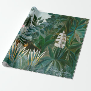 Henri Rousseau - De Equatoriale Jungle Cadeaupapier