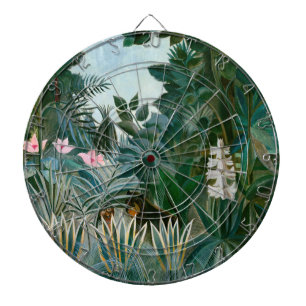 Henri Rousseau - De Equatoriale Jungle Dartbord