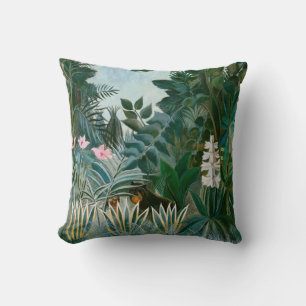 Henri Rousseau - De Equatoriale Jungle Kussen