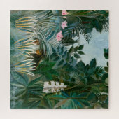 Henri Rousseau - De Equatoriale Jungle Legpuzzel (Horizontaal)