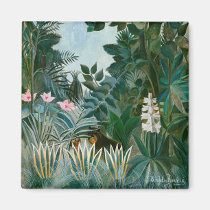 Henri Rousseau - De Equatoriale Jungle Magneet