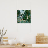 Henri Rousseau - De Equatoriale Jungle Poster (Keuken)