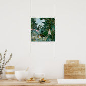 Henri Rousseau - De Equatoriale Jungle Poster (Keuken)