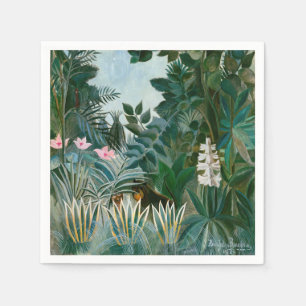 Henri Rousseau - De Equatoriale Jungle Servet