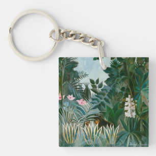 Henri Rousseau - De Equatoriale Jungle Sleutelhanger