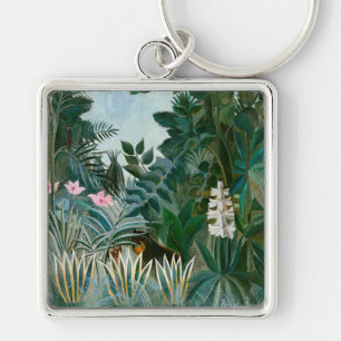 Henri Rousseau - De Equatoriale Jungle Sleutelhanger