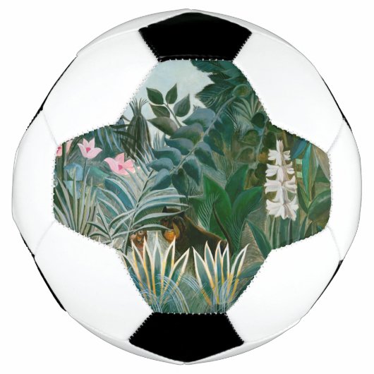 Henri Rousseau - De Equatoriale Jungle Voetbal (Voorkant)