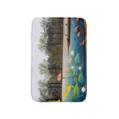 Henri Rousseau - De Flamingoes Badmat (Voorkant Verticaal)