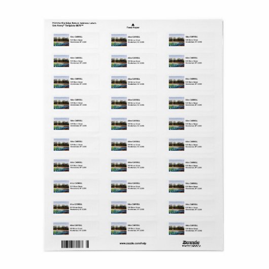 Henri Rousseau - De Flamingoes Etiket (Full Sheet)