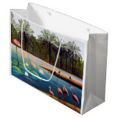 Henri Rousseau - De Flamingoes Groot Cadeauzakje (Voorkant Gekanteld)