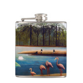 Henri Rousseau - De Flamingoes Heupfles (Voorkant)