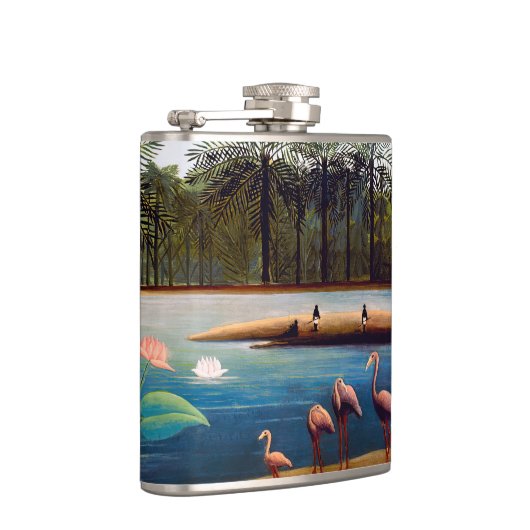 Henri Rousseau - De Flamingoes Heupfles (Rechts)