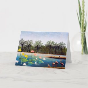 Henri Rousseau - De Flamingoes Kaart