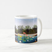 Henri Rousseau - De Flamingoes Koffiemok (Voorkant rechts)
