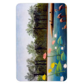 Henri Rousseau - De Flamingoes Magneet (Verticaal)