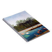 Henri Rousseau - De Flamingoes Notitieboek (Rechterzijde)