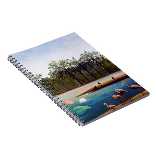 Henri Rousseau - De Flamingoes Notitieboek (Rechterzijde)