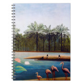 Henri Rousseau - De Flamingoes Notitieboek (Voorkant)