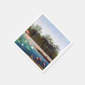 Henri Rousseau - De Flamingoes Servet (Hoek)