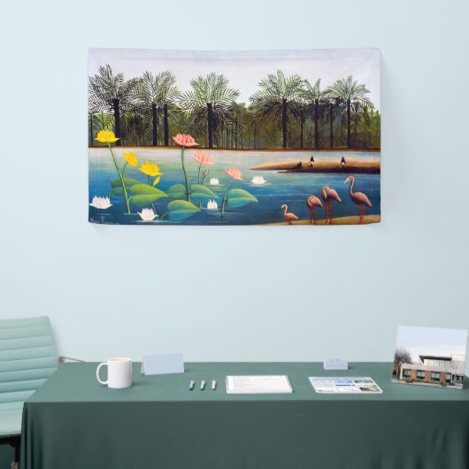 Henri Rousseau - De Flamingoes Spandoek (Beurs)