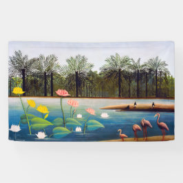 Henri Rousseau - De Flamingoes Spandoek