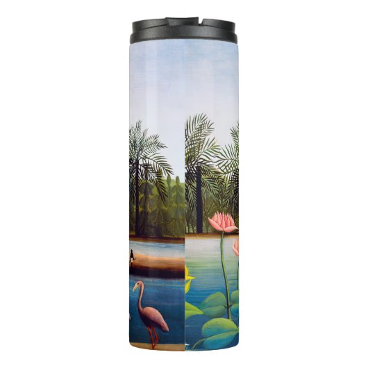 Henri Rousseau - De Flamingoes Thermosbeker (Achterkant)