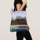 Henri Rousseau - De Flamingoes Tote Bag (Dichtbij)