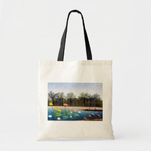 Henri Rousseau - De Flamingoes Tote Bag